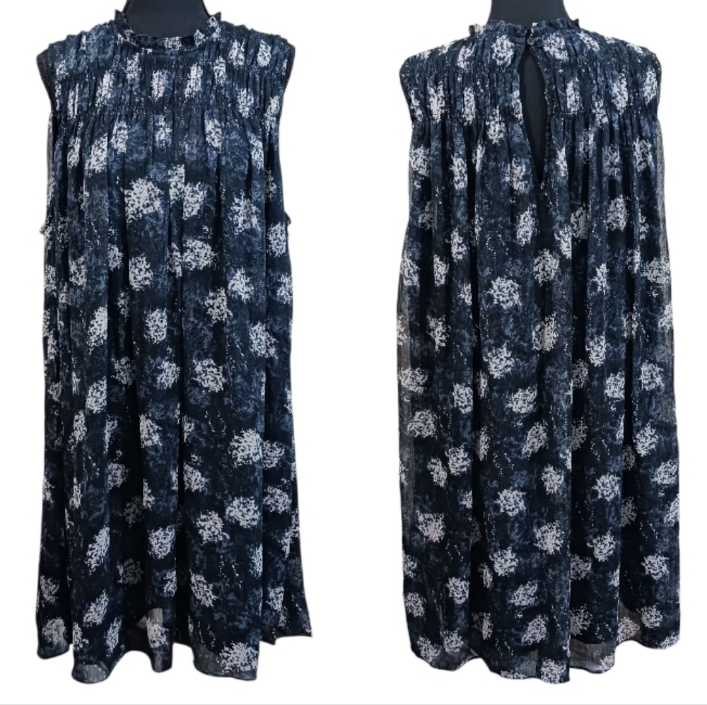 Joie Thelen Swing Dress Baltic Print Abstract - Picture 2 of 11
